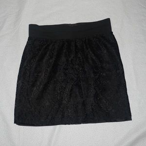Lace Mini Skirt